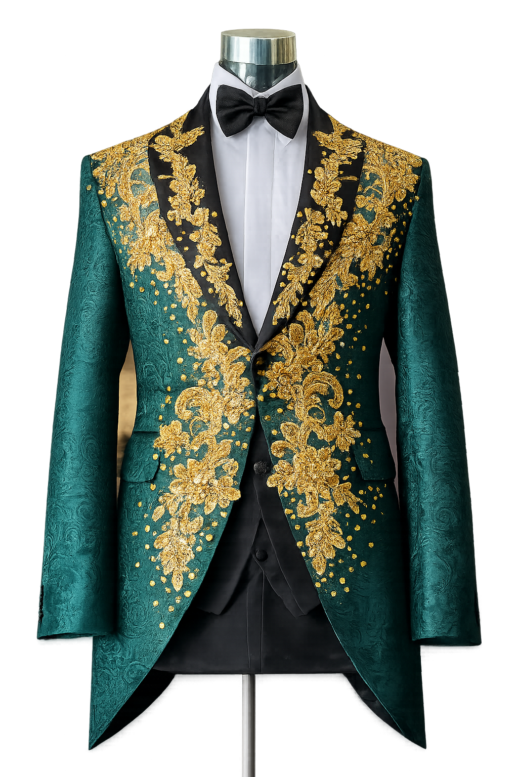 Emerald Gold Tuxedo