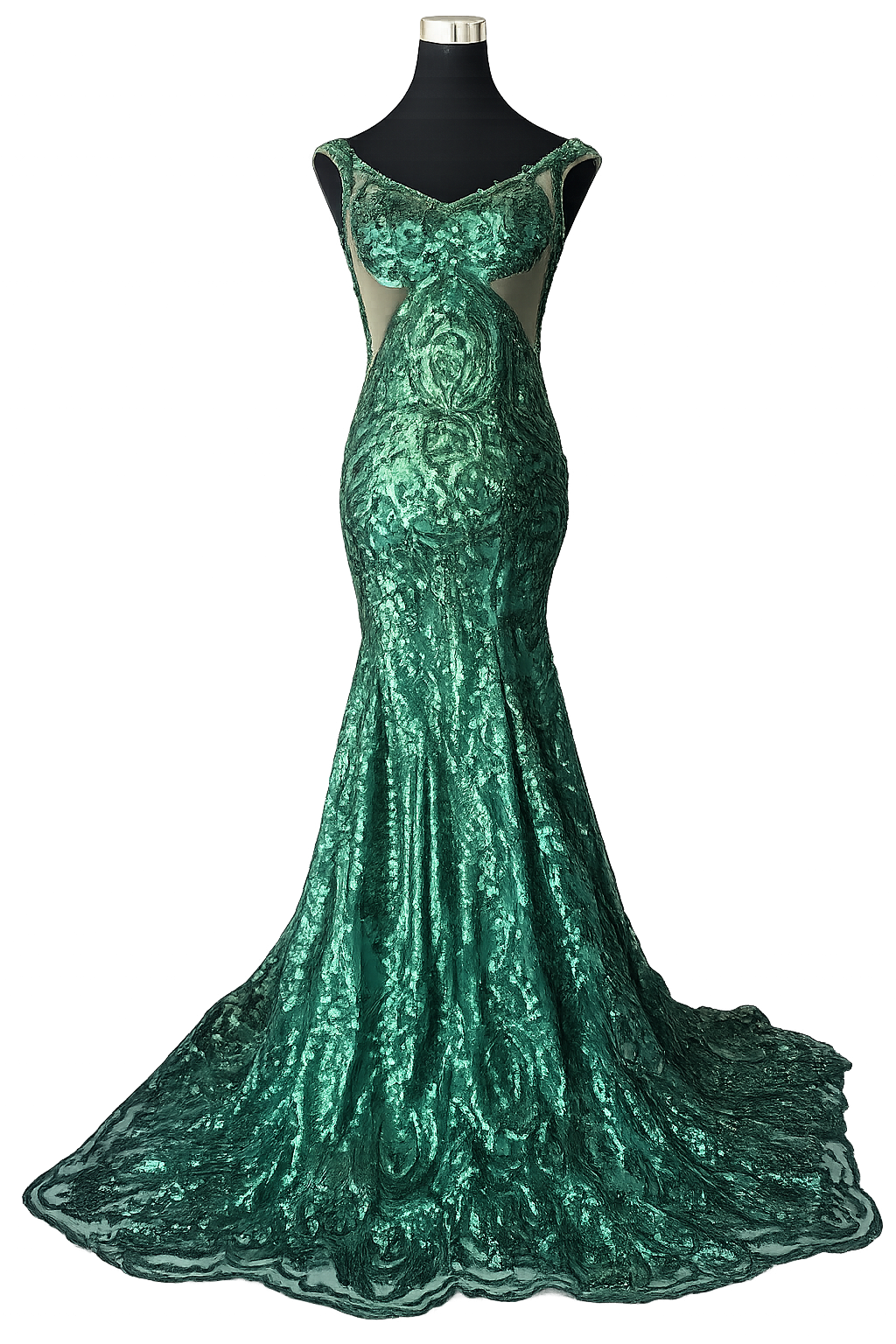 A bride in a gown from the Lorriana Boutique collection